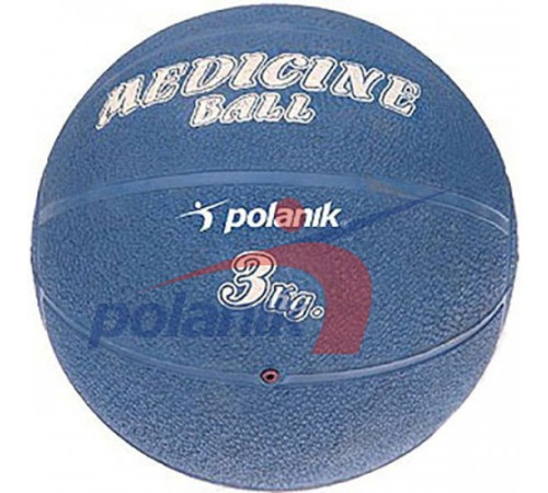 Медбол гумовий Polanik 3 кг Медбол гумовий Polanik 3 кг