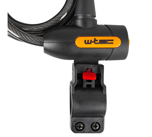 Велосипедний замок W-TEC Evakko 10*1800 мм Велосипедний замок W-TEC Evakko 10*1800 мм