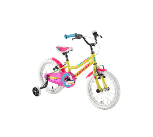 Дитячий велосипед DHS Daisy 1604 16' - model 2018/жовтий Дитячий велосипед DHS Daisy 1604 16' - model 2018/жовтий