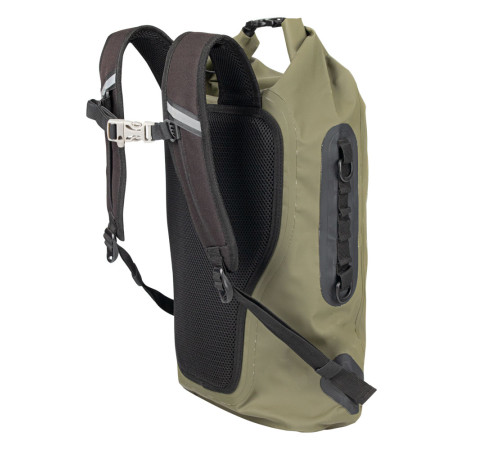 Водонепроникний мотоциклетний рюкзак W-TEC Uphills - хакі