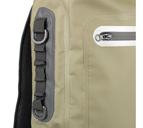Водонепроникний мотоциклетний рюкзак W-TEC Uphills - хакі