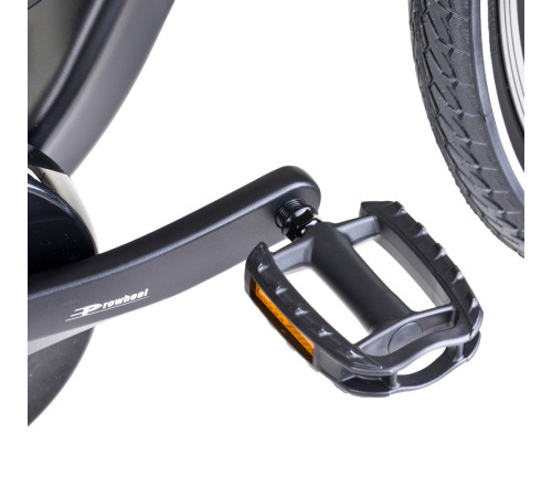 Електричний міський велосипед Devron 28124 28' 4.0/чорний