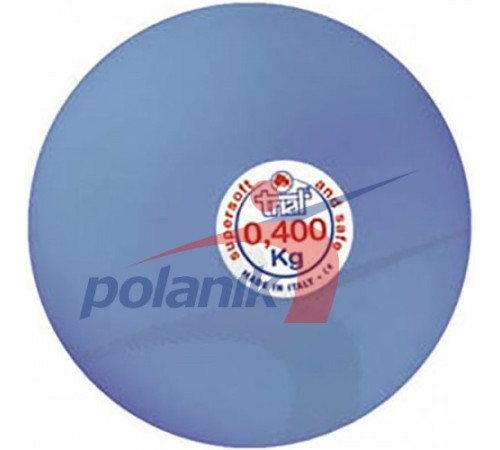 Ядро гумове TRIAL super soft 0,4 кг блакитне