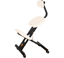 Масажний стілець ERGO-SOFT+ Heban -  білий