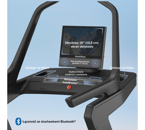 Бігова доріжка електрична NORDICTRACK X16