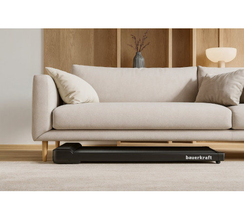 Бігова доріжка електрична Bauerkraft H-561, чорна