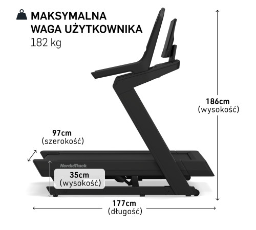 Бігова доріжка електрична NORDICTRACK X24
