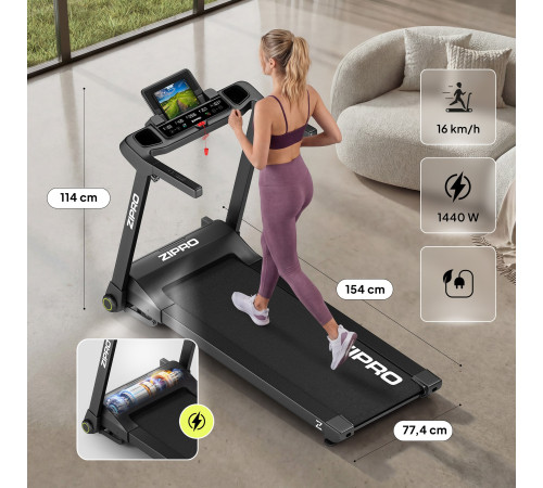 Бігова доріжка електрична Zipro Ramble