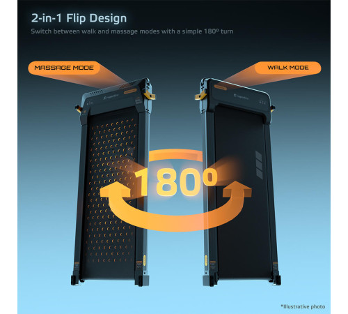 Бігова доріжка електрична з масажем inSPORTline ZenRun NOON