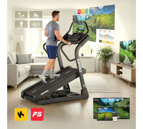 Бігова доріжка електрична Zipro Shred