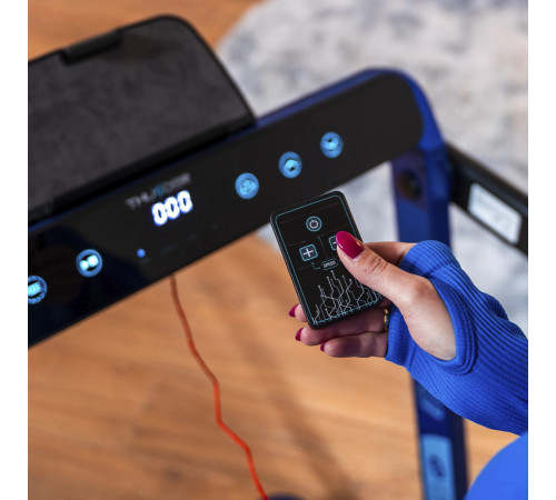 Бігова доріжка електрична THUNDER RACE-BLUE