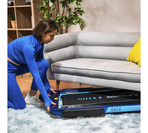 Бігова доріжка електрична THUNDER RACE-BLUE