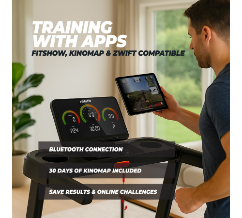 Бігова доріжка електрична VIRTUFIT TR90i