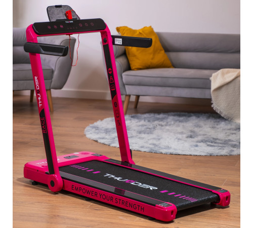 Бігова доріжка електрична THUNDER RACE-PINK