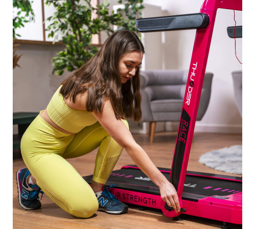 Бігова доріжка електрична THUNDER RACE-PINK