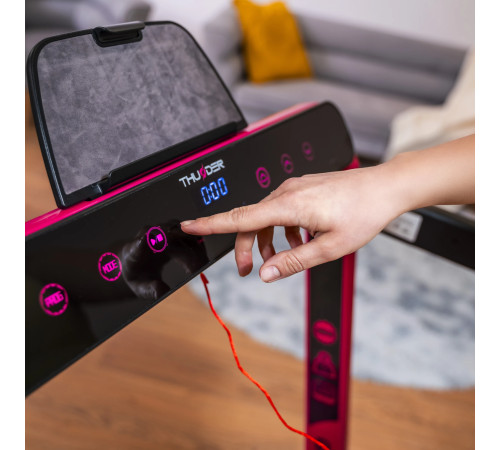 Бігова доріжка електрична THUNDER RACE-PINK