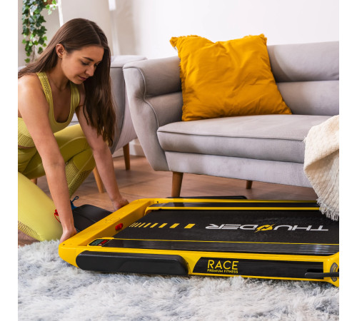 Бігова доріжка електрична THUNDER RACE-GOLD