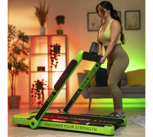 Бігова доріжка електрична THUNDER RACE-GREEN