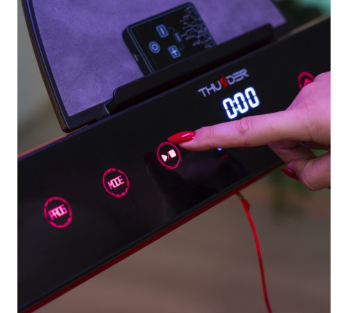 Бігова доріжка електрична THUNDER RACE-RED