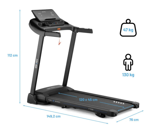 Бігова доріжка електрична Gymtek XT580 Бігова доріжка електрична Gymtek XT580