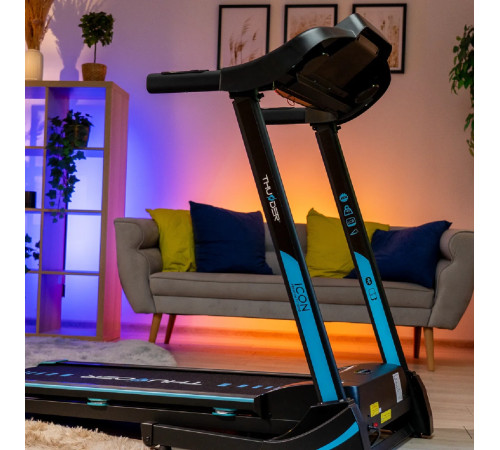 Бігова доріжка електрична THUNDER ICON-BLUE