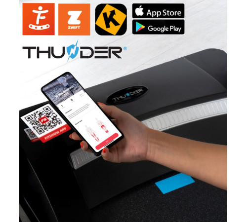 Бігова доріжка електрична THUNDER ICON-BLACK Бігова доріжка електрична THUNDER ICON-BLACK