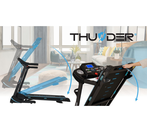 Бігова доріжка електрична THUNDER ICON-BLACK Бігова доріжка електрична THUNDER ICON-BLACK