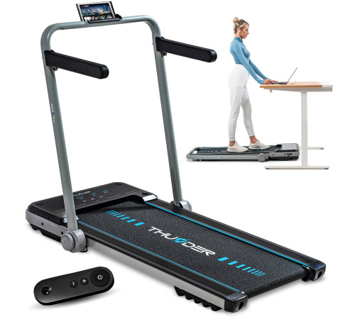 Бігова доріжка електрична THUNDER IMPACT-SILVER