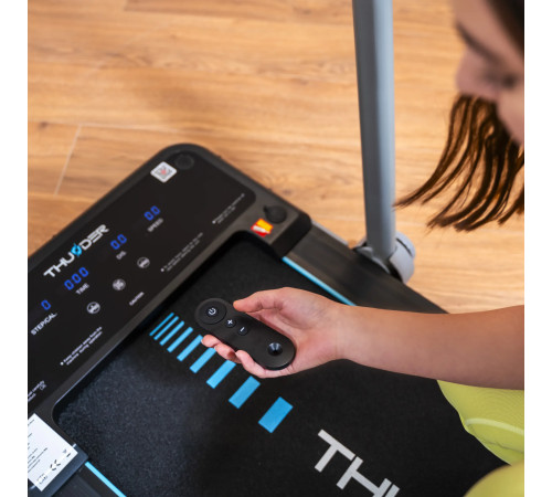 Бігова доріжка електрична THUNDER IMPACT-SILVER