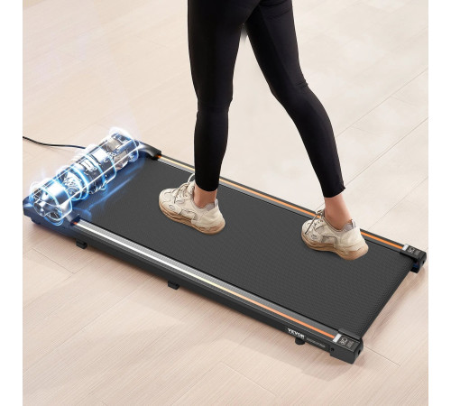 Бігова доріжка електрична VEVOR С7, чорна