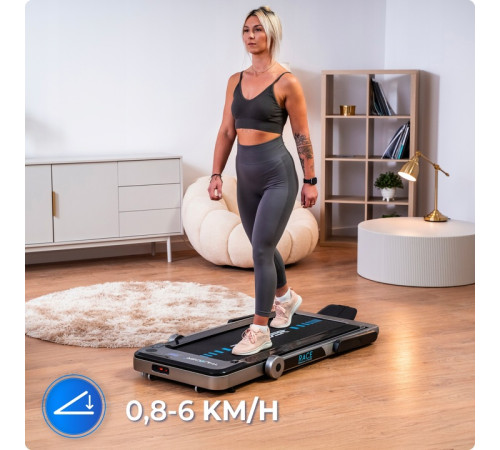 Бігова доріжка електрична THUNDER RACE-SILVER