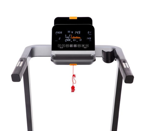 Бігова доріжка електрична HMS BE5873, чорно-сіра