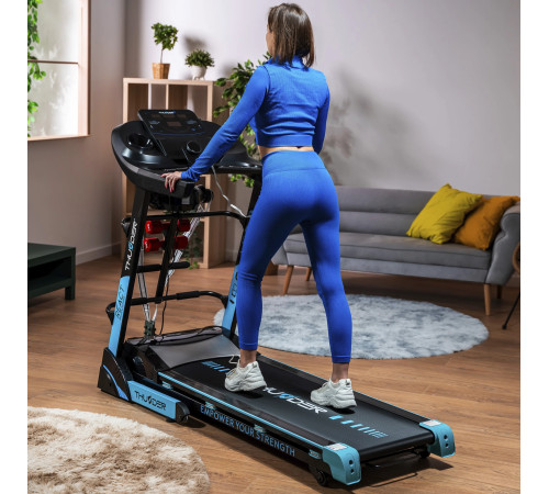 Бігова доріжка електрична THUNDER REACT-DS-BLACK