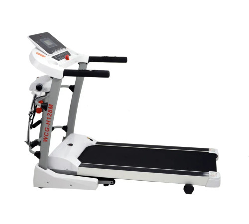 Бігова доріжка електрична WCG-H128M з гантелями та масажером