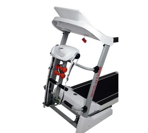 Бігова доріжка електрична WCG-H128M з гантелями та масажером