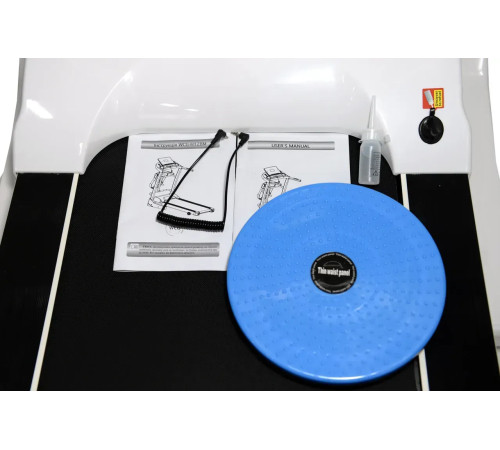 Бігова доріжка електрична WCG-H128M з гантелями та масажером