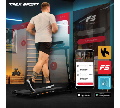 Бігова доріжка електрична Trex Sport TX-500TM PULSO Бігова доріжка електрична Trex Sport TX-500TM PULSO