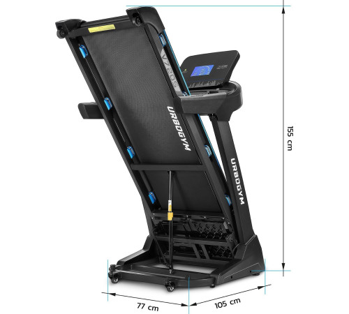 Бігова доріжка Urbogym ELECTRIC TREADMILL V720S TFT Бігова доріжка Urbogym ELECTRIC TREADMILL V720S TFT