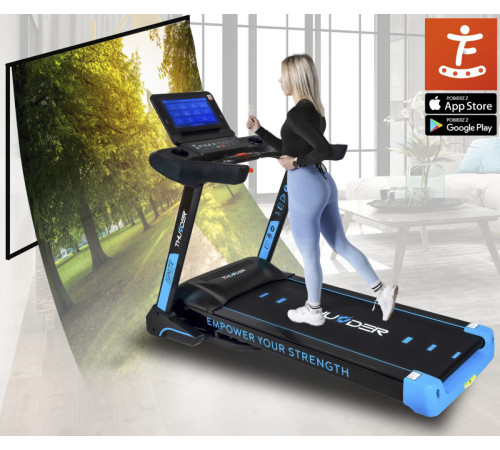 Бігова доріжка електрична THUNDER IGNITE-S-TFT-BLACK Бігова доріжка електрична THUNDER IGNITE-S-TFT-BLACK