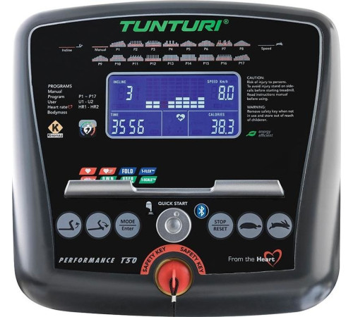 Бігова доріжка електрична Tunturi Performance T50 Бігова доріжка електрична Tunturi Performance T50
