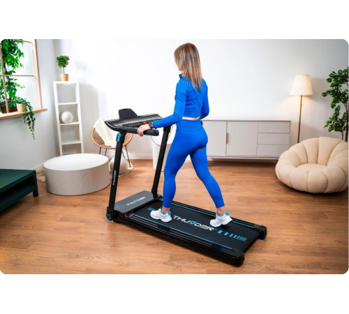Бігова доріжка електрична THUNDER ULTRA-BLACK