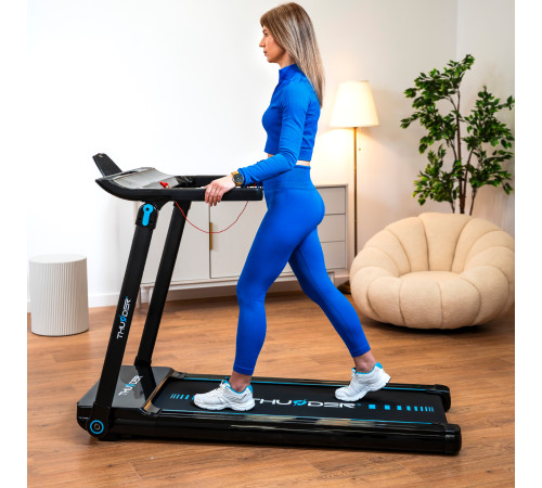 Бігова доріжка електрична THUNDER ULTRA-BLACK