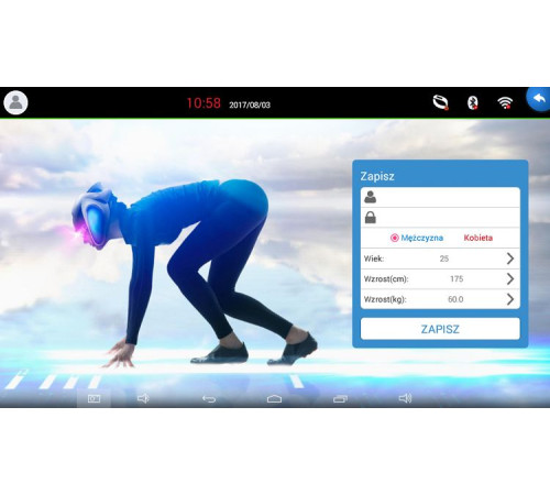 Бігова доріжка електрична APVsport APV8000 Futura Prestige, група 3