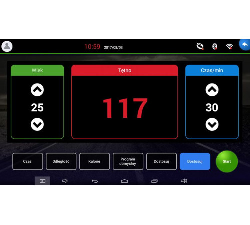 Бігова доріжка електрична APVsport APV8000 Futura Prestige, група 3