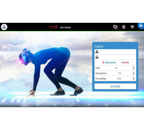 Бігова доріжка електрична APVsport APV8000 Futura Prestige, група 1