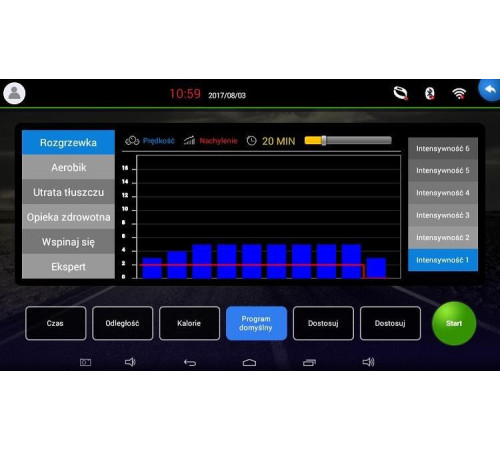 Бігова доріжка електрична APVsport APV8000 Futura Prestige, група 1
