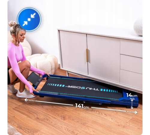 Бігова доріжка електрична THUNDER VIVA-BLUE