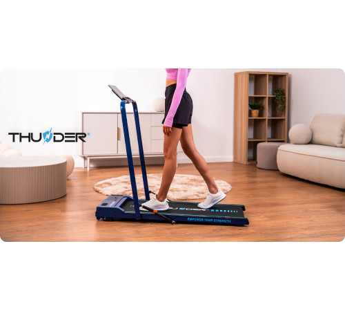 Бігова доріжка електрична THUNDER VIVA-BLUE