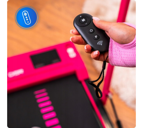 Бігова доріжка електрична THUNDER VIVA-PINK