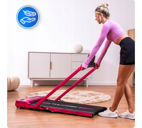 Бігова доріжка електрична THUNDER VIVA-PINK